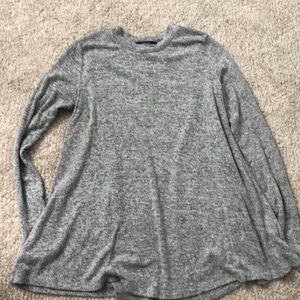 Forever 21 Gray Long Sleeve Shirt